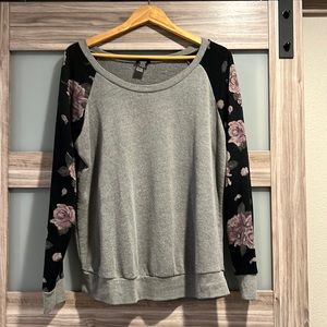 Torrid Floral Sweatshirt